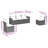Vidaxl Garden Sofa Set