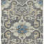 Tapis intérieur lavable beige et gris anthracite 9 pi x 12 pi