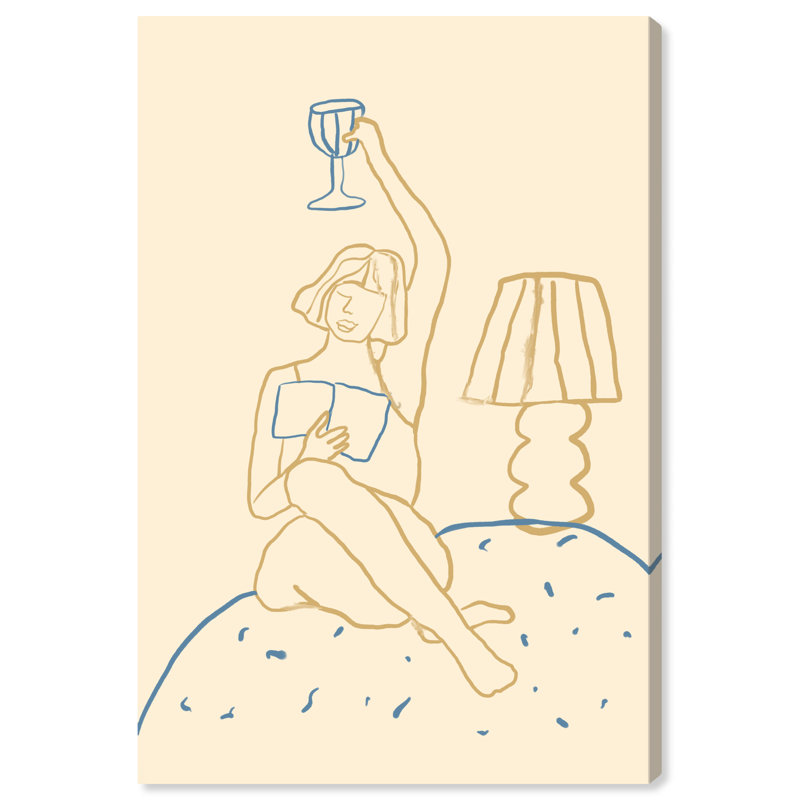 «Makadi Cheers For This On Canvas» par Wynwood Studio, reproduction, H 24 po x l 16 po x P 0,8 po