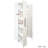 Expandable Pull - Out, Multi Tier 5 Layer Kitchen Pantry, Cabinet, Glass Doors Shelf,