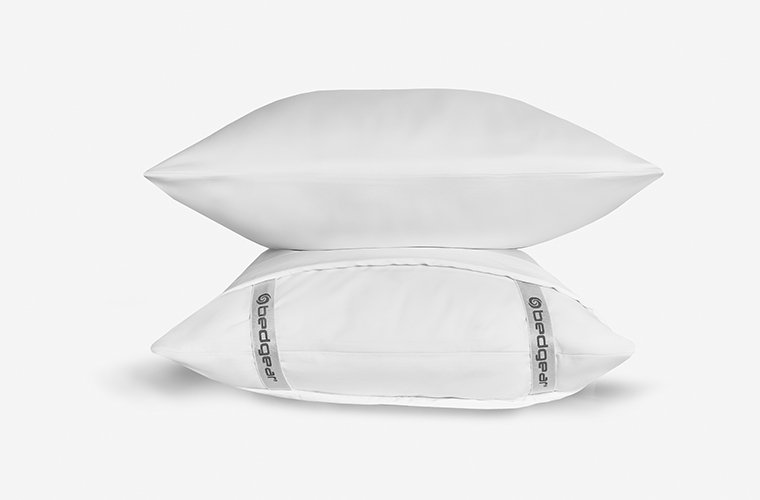 Bedgear Hyper-Cotton Pillowcase Set - 2 Piece- Quick Dry Technology - Breathable, Queen Pillowcase, White