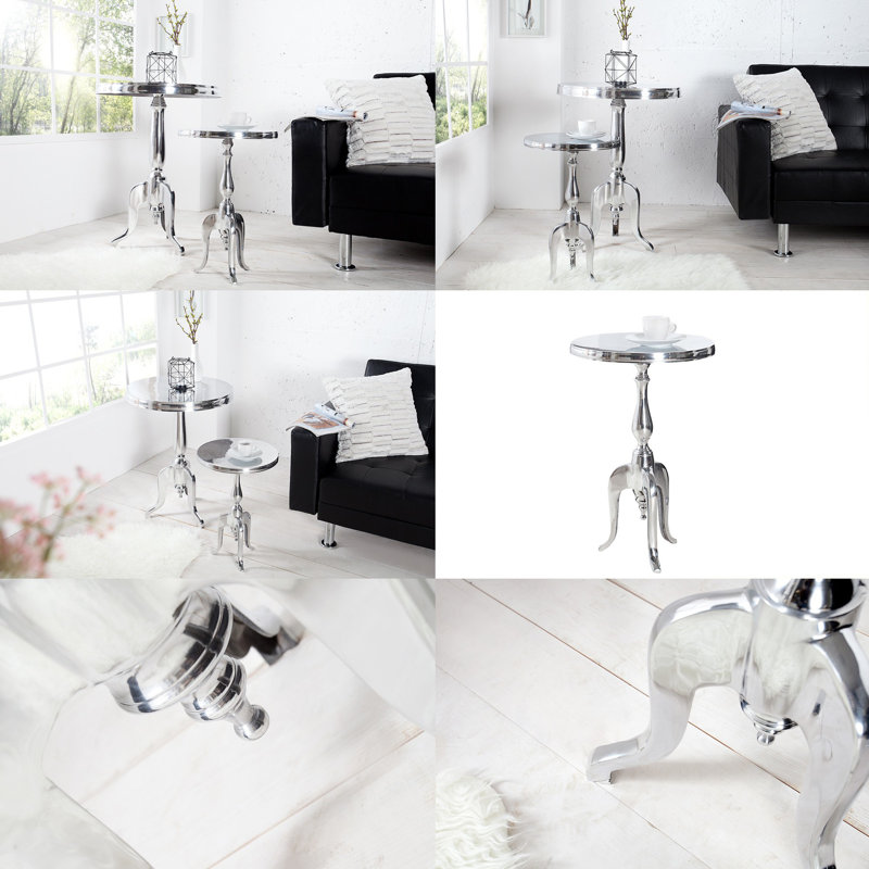 Quinton Side Table, 55 cm H x 35 cm W x 35 cm D