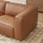 Jaye - 3 Piece Genuine Leather Sofa With Ottoman