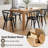 Burkes Solid Wood Arm Chair in Black