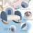 Armenta Kids 9.5'' Rocking Chair and Ottoman-1095946739