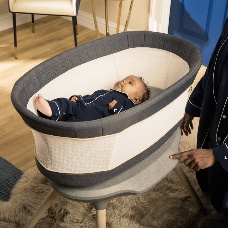 Maxi-Cosi Starling Smart Bassinet, Onyx Heritage
