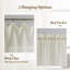 Paire de rideaux transparents avec passe-tringle Crinkle-110479043-110479042