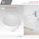 STYLISH 15-3/4"L White Oval Vessel Sink