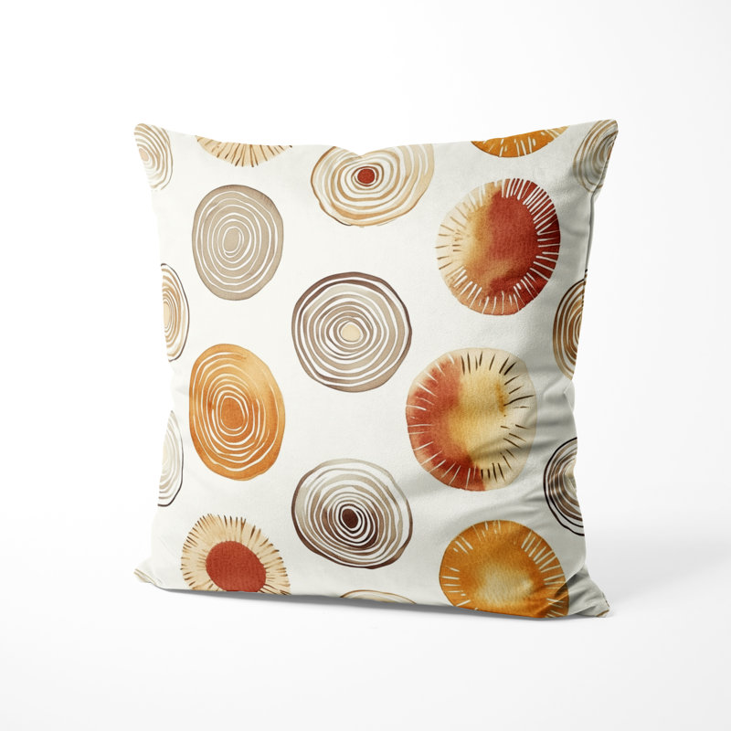 Coussin géométrique - Coussin Boho, H 18 po x l 18 po