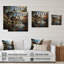 Asian Art Bali Bliss On Wood Print-332393853