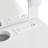 Floating Makeup Vanity Desk With Mirror & 3-Color Lights, Wall Dressing Table With Power Outlet, Compact Vanity, Large Storage-1738166749