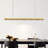 Burcker LED Wood Kitchen Island Pendant Light