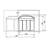 Multi-Box Duo L, Pull-Out Kitchen Trash Can, Cream White - Dual Bins