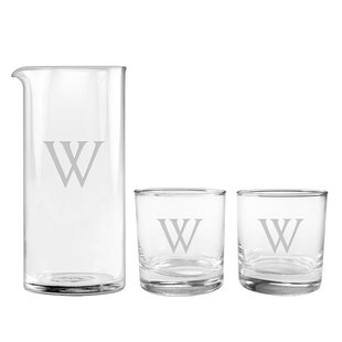 Glass Bedside Water Carafe with Lid and Glass Cups Set, Ribbed Carafe  Glassware Drinking Glasses for Nightstand, 27oz Vintage Fluted Glassware  Water Pitcher - Clear 