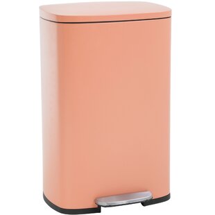 Pink Tall Trash Can