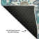 Premium Machine Washable Prisco Teal Rug