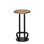 Hook Stool with Metal Frame