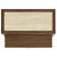 Driftwood One-Drawer Nightstand with Stone