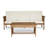 Olympia 3 - Person Patio Conversation Set with Cushions-568966832