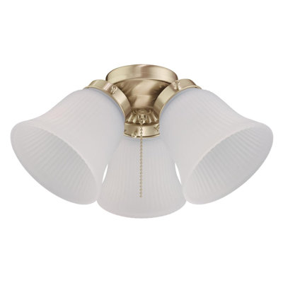 Ensemble de 3 lumières pour ventilateur de plafond Cluster