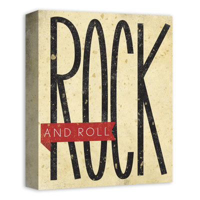 Art sur toile tendue Rock and Roll