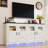 74" LED Farmhouse TV Stand For Tvs Up To 85" With Power Outlets And Adjustable Shelves-149277936-163533590