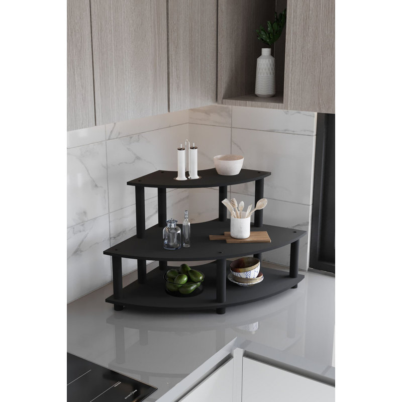 Tablette de cuisine, Noir