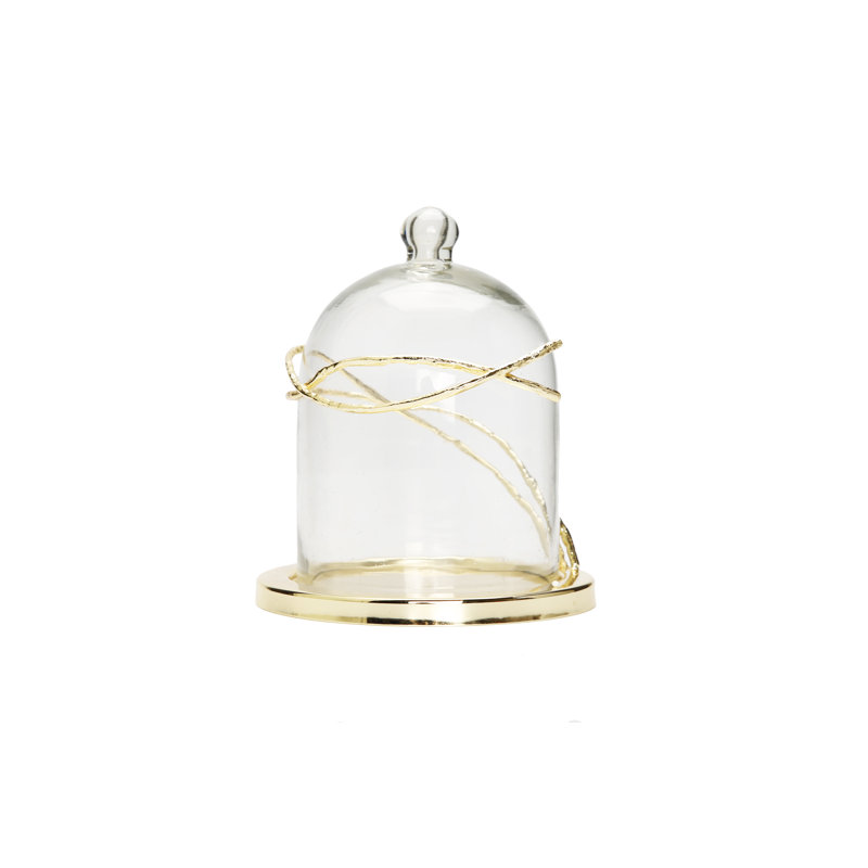Ouragan de table en verre 6,75 po
