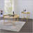 Tray Style Top Round Coffee Table