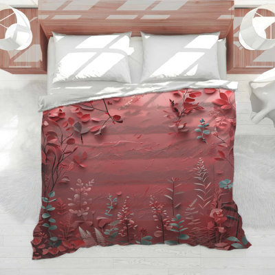 Floral Pattern Bedding Floral Comforter Contemporary