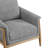 Minetta Accent Chair With Solid Wood Legs-106408911
