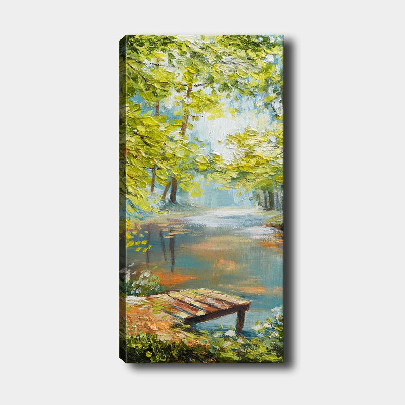 Peinture sur toile tendue