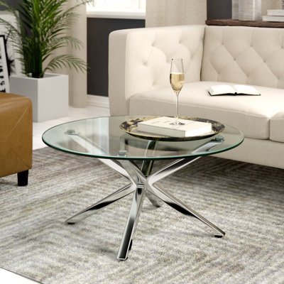 Adda Cross Legs Coffee Table