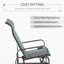 Fauteuil oscillant, chaise berçante