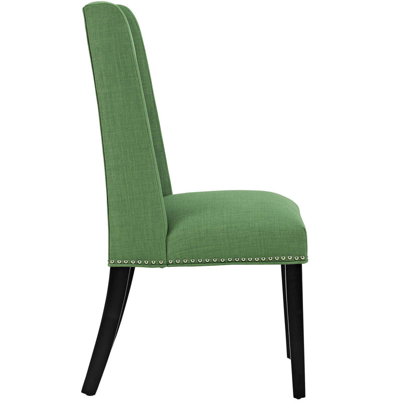 Chaises de salle à manger rembourrées en tissu Baron (ensemble de 2) par Modway, Vert