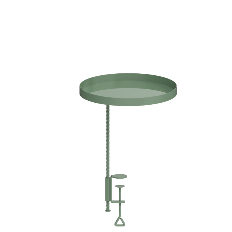Windowsill Clamp, 24.6cm H x 24cm W x 24cm D, Green