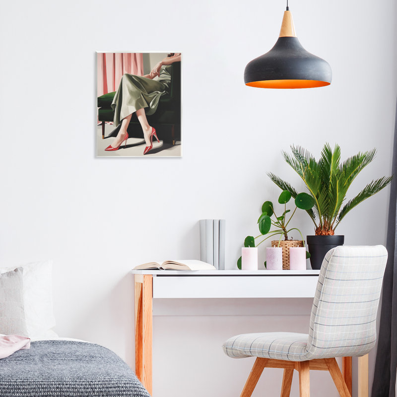 Plaque murale «Waiting for the invités», design par Andreas Magnusson