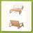 LOVESEAT+COFFEE TABLE