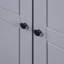 Byron 2 Door Solid Wood Wardrobe-1122566941