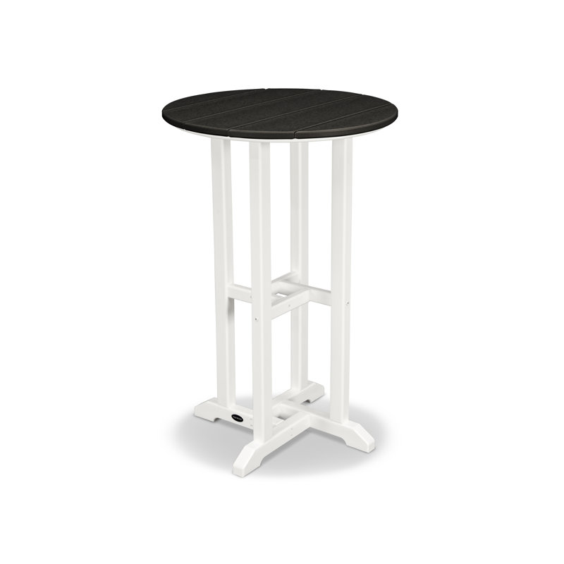 table de bar Contempo, Blanc noir