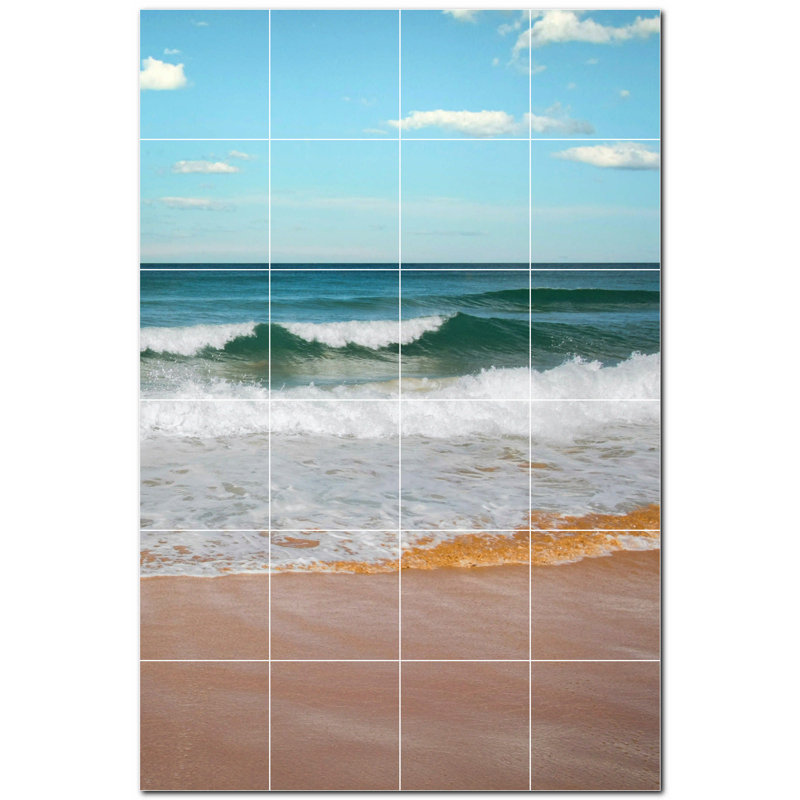 Vagues photo 12 x 12