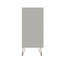 Ensemble de chambre à coucher avec commode et table de chevet 2 pièces Darbie-825159730