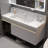 Simple and light luxury bathroom cabinet