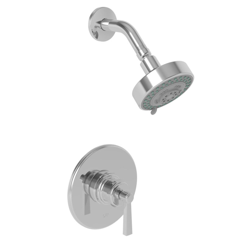 Miro Balanced Pressure Shower Trim Set with Shower Head, English Bronze