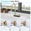 Évier de cuisine 33 po x 22 po - Composite en quartz blanc avec design en cascade et robinet coulissant pour poste de travail et groupes d'accessoires mixtes de style 33 x 22 po, ensembles variés-121635919