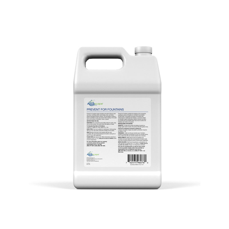 Prevent for Fountains Algae Control, 12" H x 1" W x 7" D 