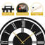 Grande horloge murale en métal-98916742