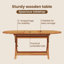 Garden Dining Set Folding Manual 7 Pcs-29148525
