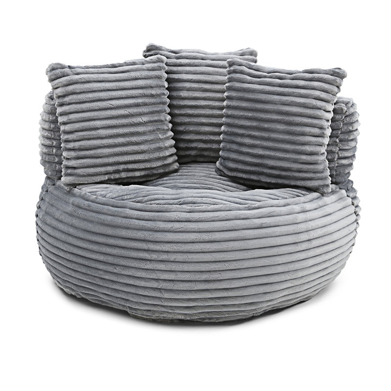 Canapé d'appoint Boneless Lazy Sofa, Gris
