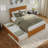 Nantucket Solid Wood Platform Bed with Panel Footboard and Trundle-120232359-120232362